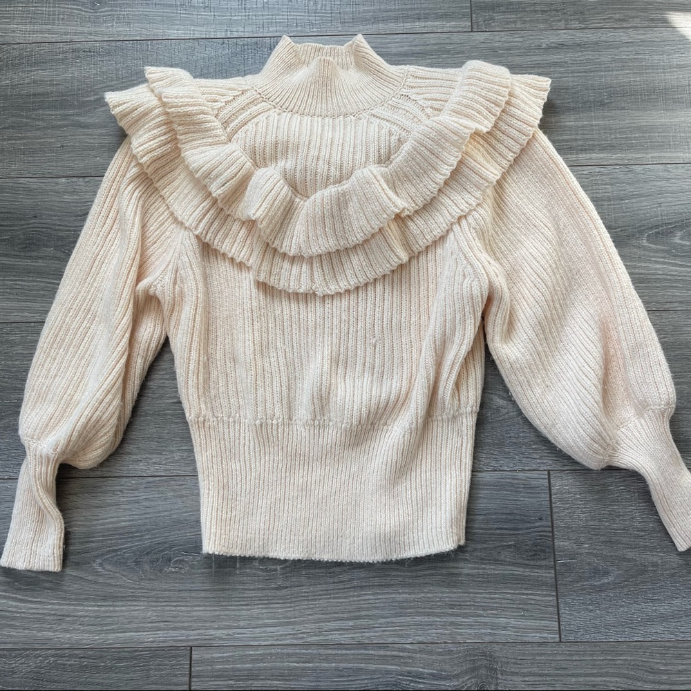 Cream Knit Sweater